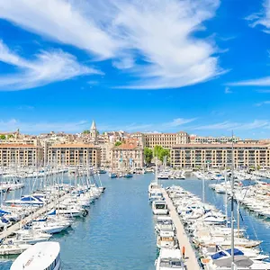 Vieux-port - Vue Exceptionnelle - 2 Ch Et Clim , Marseille France